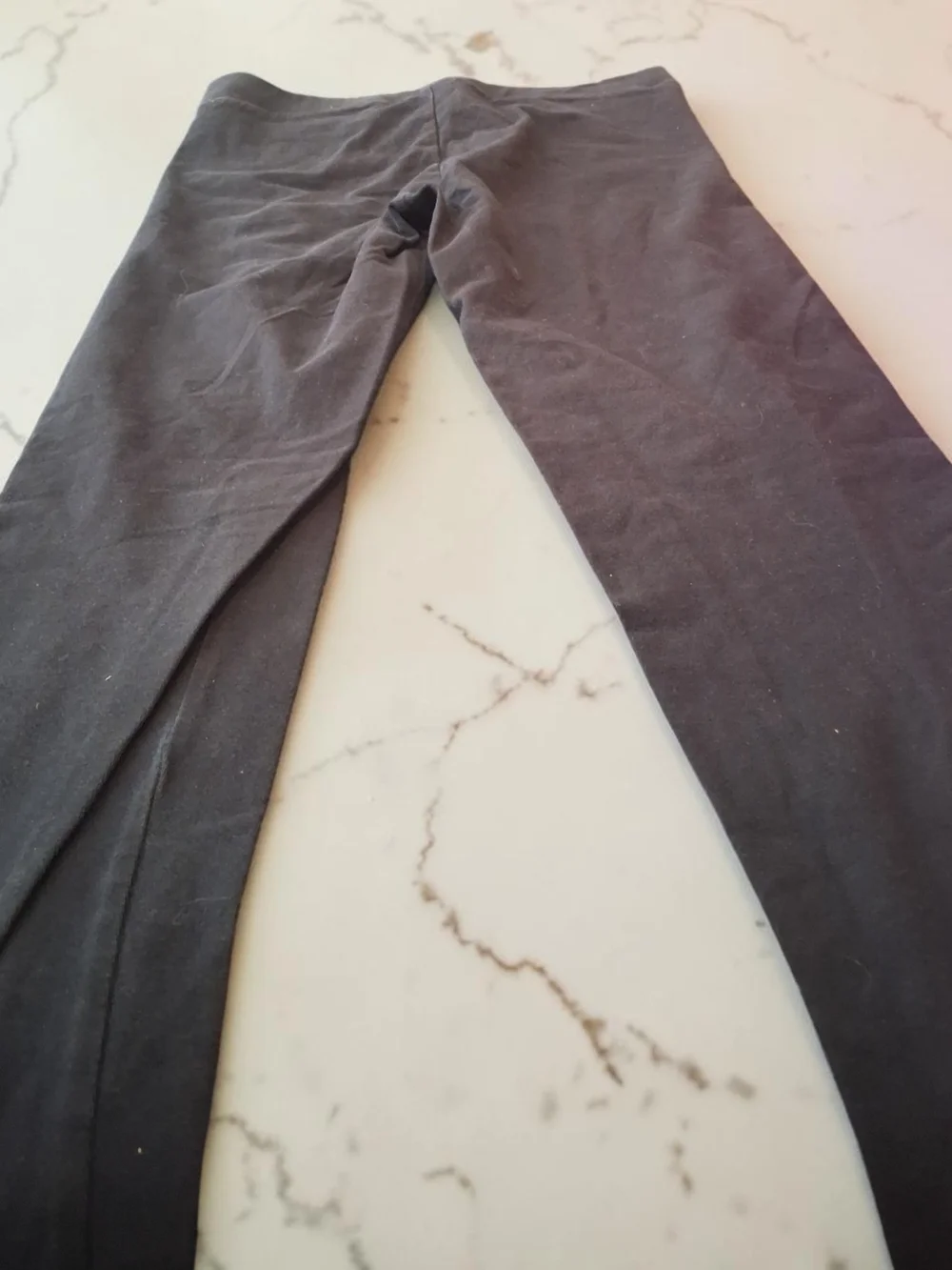 J. Crew Black Leggings With green brand label Versitile Style Womens Size Small